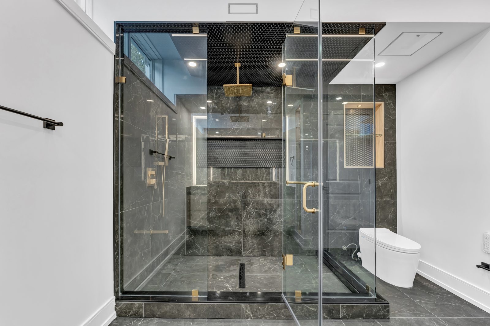 Basement Steam Shower by Eagle Eye Home Renovations